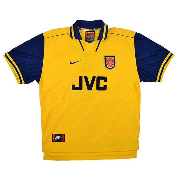 Tailandia Camiseta Arsenal 2nd Retro 1996 1997 Amarillo